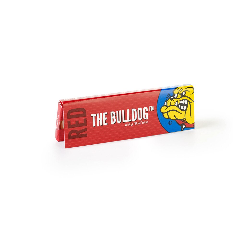 Foite pentru rulat tutun The Bulldog Short Red