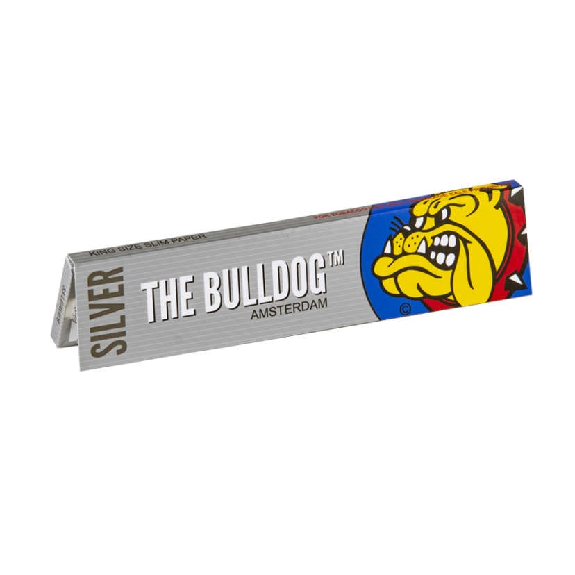 Foite pentru rulat tutun The Bulldog Short Silver