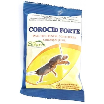 Insecticid pentru combaterea coropisnitelor Solarex , Corocid Super, 50g Insecticid pentru combaterea coropisnitelor Solarex , Corocid Super, 50g