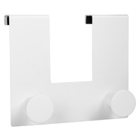 cuier pereteusa offlimits model cu 2 agatatori 12x11 cm metal alb imagen 35_0_
0
