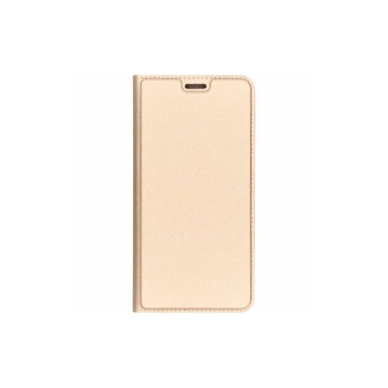 Husa Flip tip carte duxducis skin pro pentru samsung a40, aurie