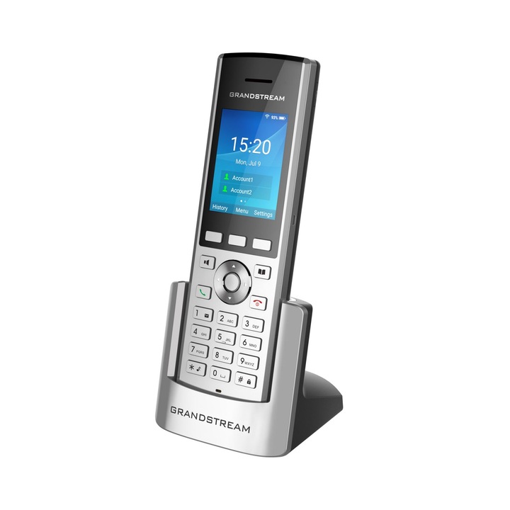 VoIP телефон GRANDSTREAM WP820, WiFi, Dual-band, 2 SIP, Bluetooth