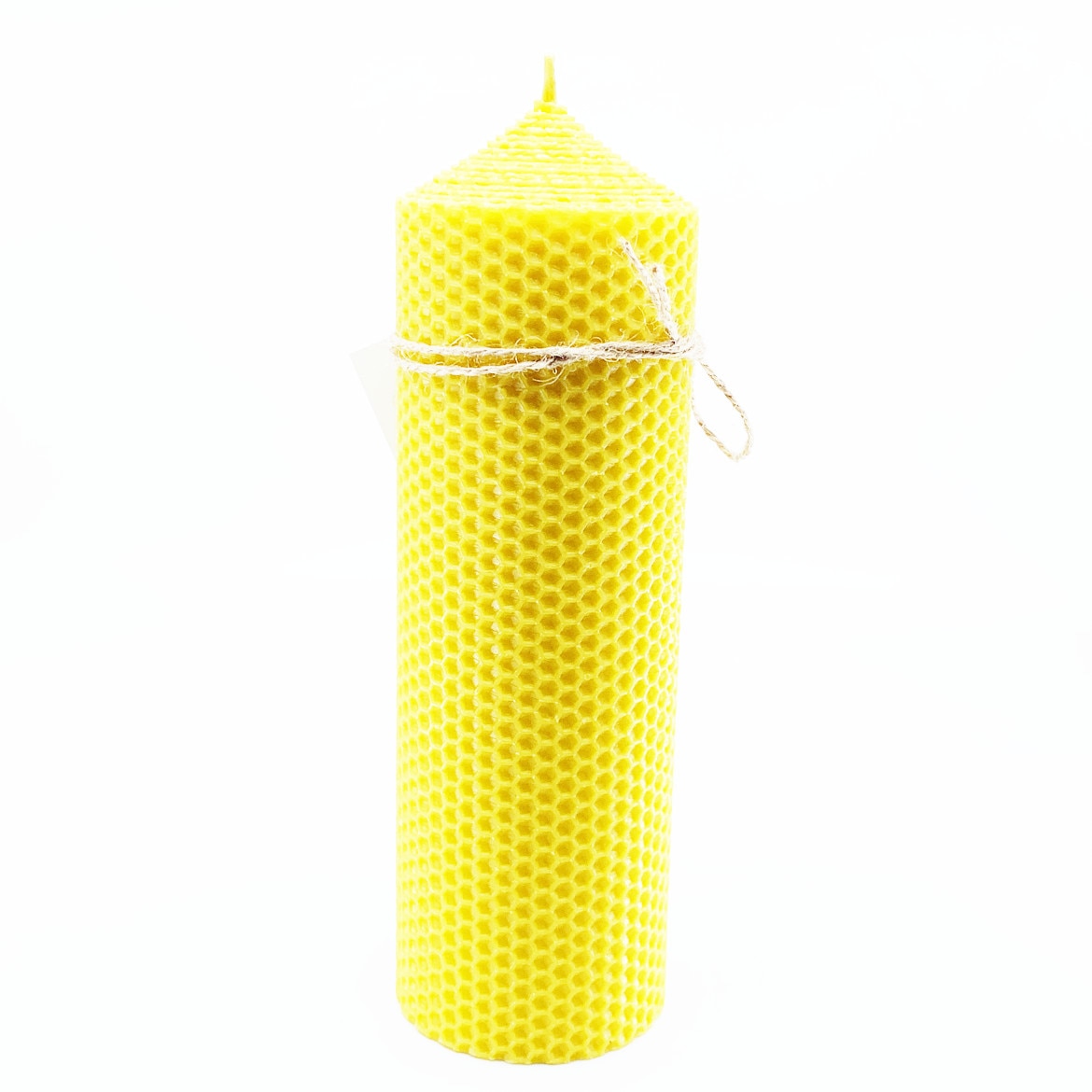 Lumanare naturala din ceara de albine H21xD7