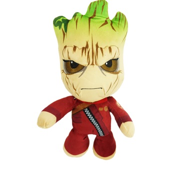 Jucarie de plus, Angry Groot, 35 cm, licentiata Marvel Jucarie de plus, Angry Groot, 35 cm, licentiata Marvel