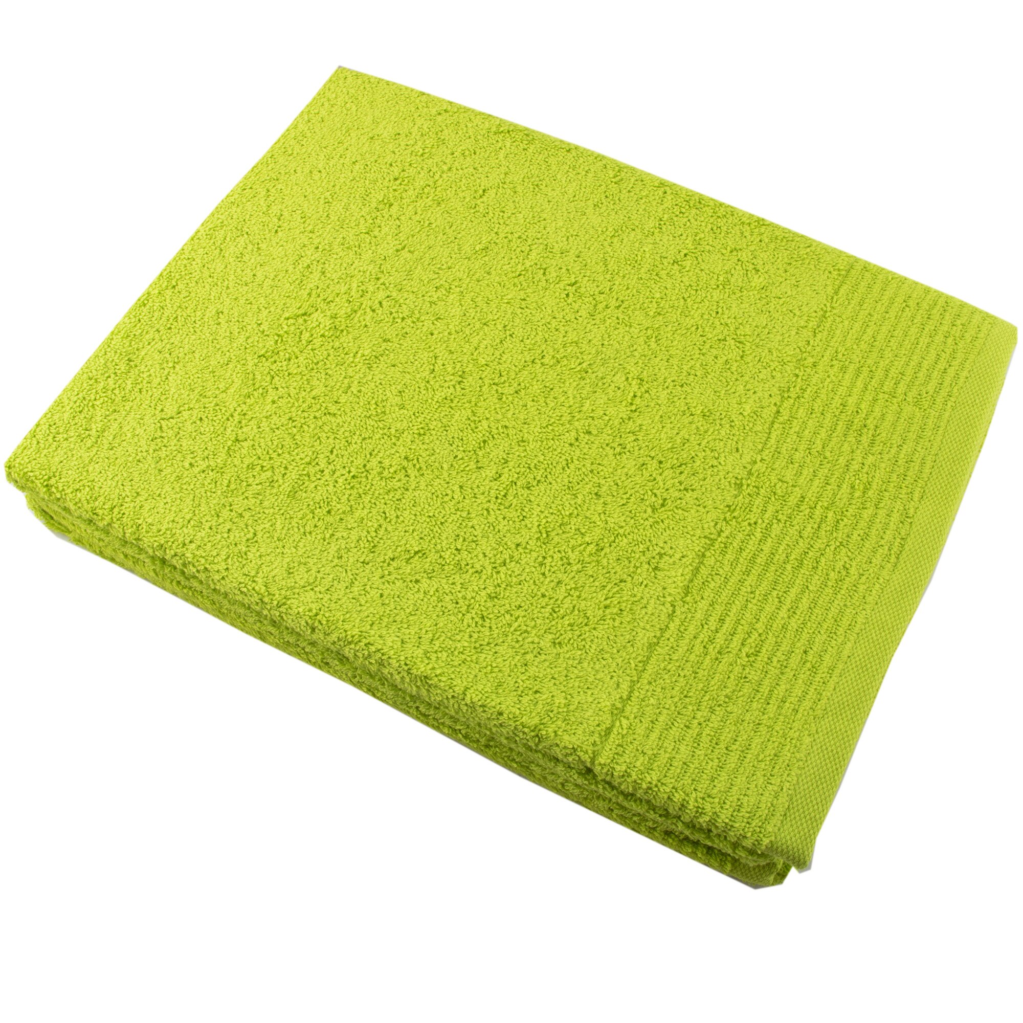 Set 2 prosoape de baie, Bumbac, 50x100 cm, Lime