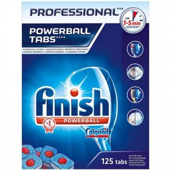 Detergent de vase pentru masina de spalat Finish Professional Powerball 125 buc Detergent de vase pentru masina de spalat Finish Professional Powerball 125 buc