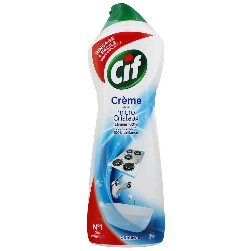 Detergent CIF Cream Microcristaux, Cantitate 750 ml, Fara Parfum