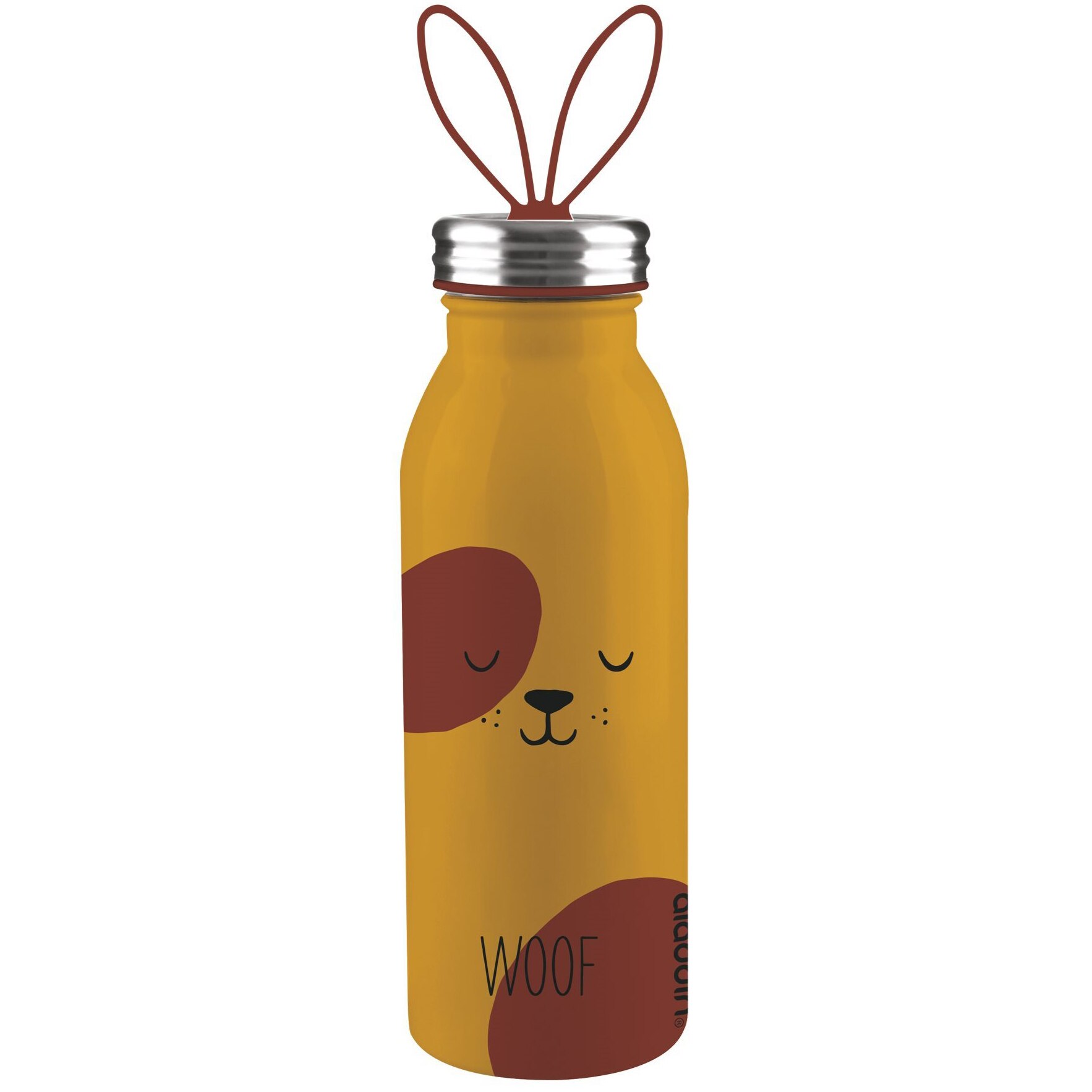 Sticla termos Aladdin, Zoo iepuras, 450 ml, Maro - eMAG.ro