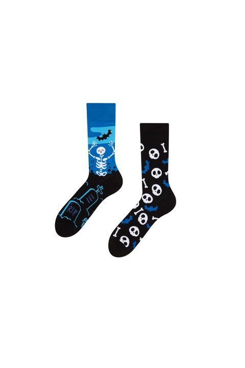 Sosete Sockyzz, Good Mood Regular Socks - Skeletons, Multicolor, 39-42 EU
