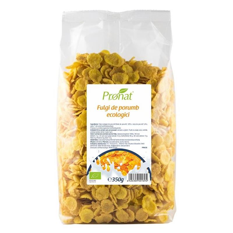 Fulgi de Porumb Bio Pronat 350gr