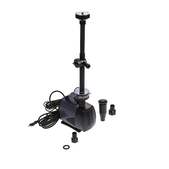 Fantana arteziana cu lumini led 3500 litri/ora 30 leduri