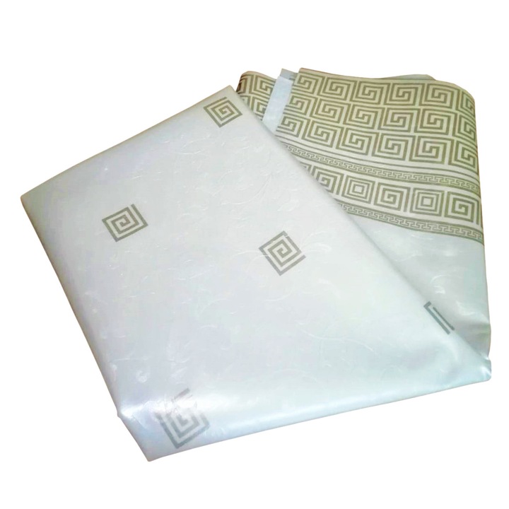 Fata de masa tip musama ND, 3x1.4 m, crem-auriu