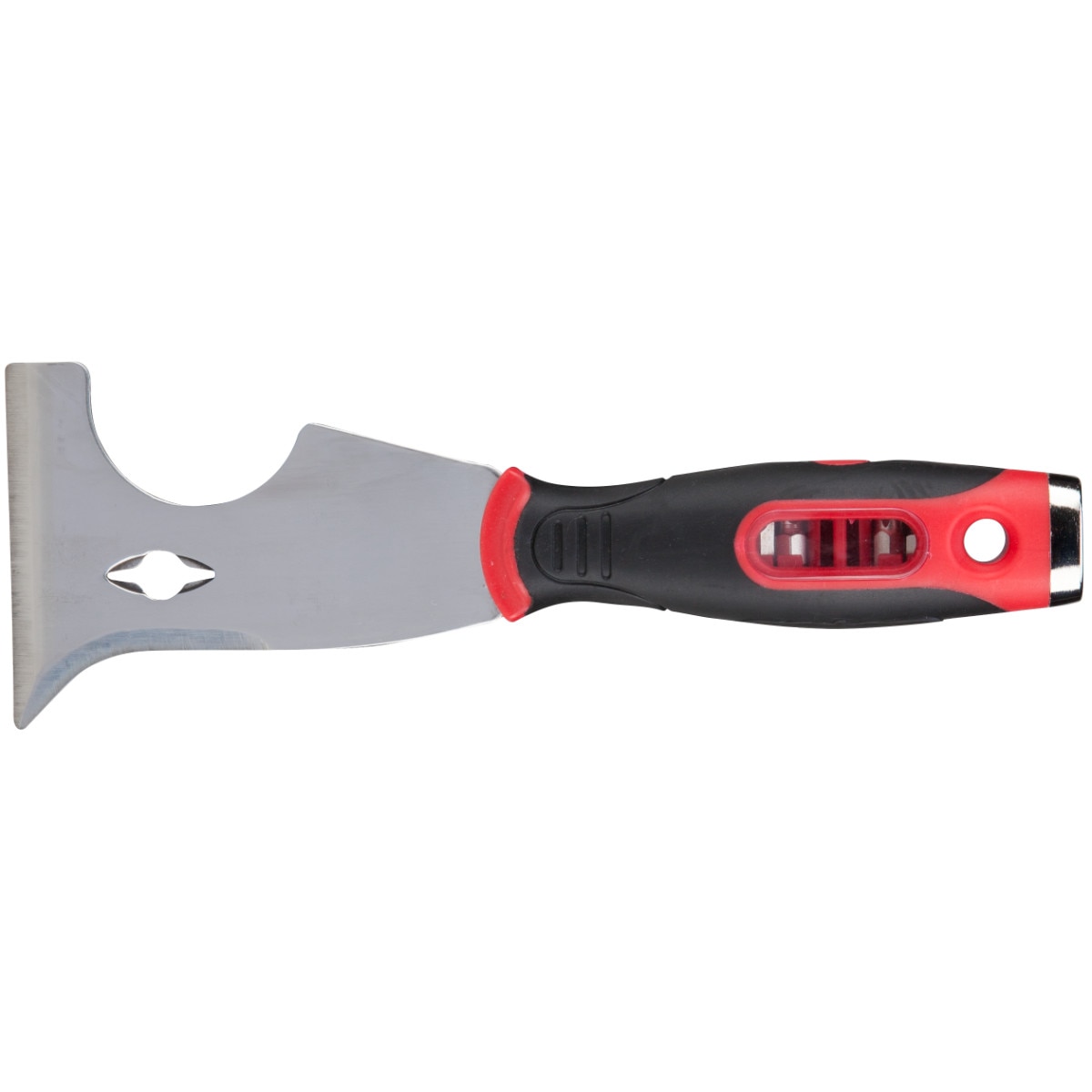 Spaclu Inox Multifunctional cu Batator si Biti EvoTools, Latime 75 mm