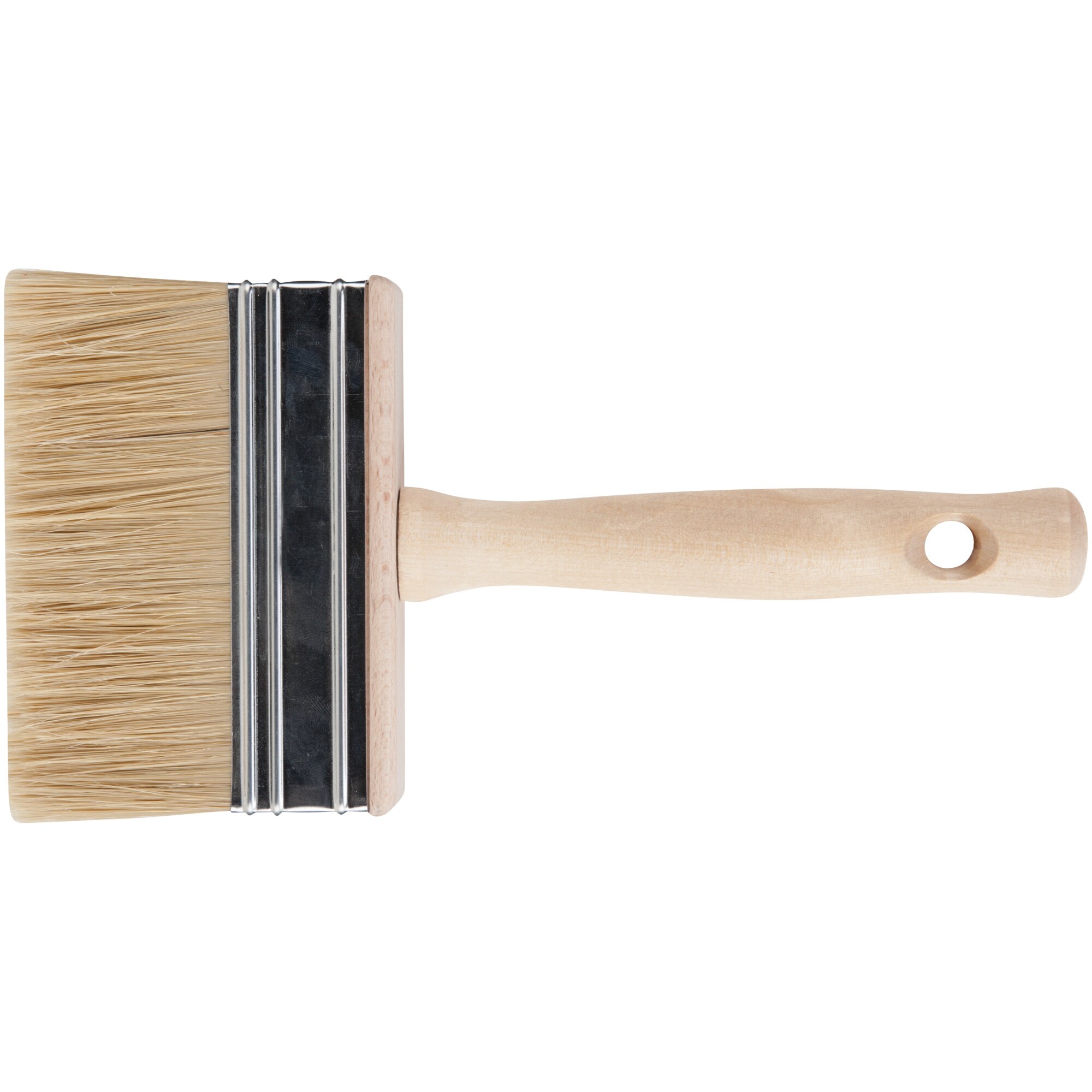 Bidinea din Lemn cu Fir Natural si Protectie Metalica EvoTools, Lungime 150 mm, Latime 50 mm