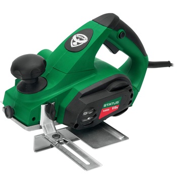 Rindea electrica Status PL82-2, 610 W, 17000 RPM, latime 82 mm, 10 trepte adancime Rindea electrica Status PL82-2, 610 W, 17000 RPM, latime 82 mm, 10 trepte adancime