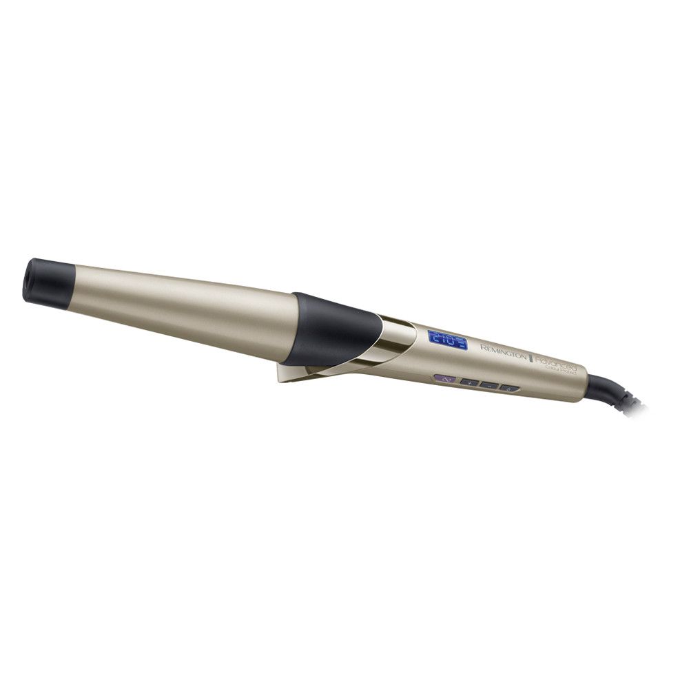 Ondulator electric Remington Advanced Colour Protect, Tehnologie de protejare a parului, Invelis ceramic avansat,Tambur de 25-38 mm, Indicator LED, Buton de oprire/pornire, Invelis grip tech, Incalzire rapida, Bej