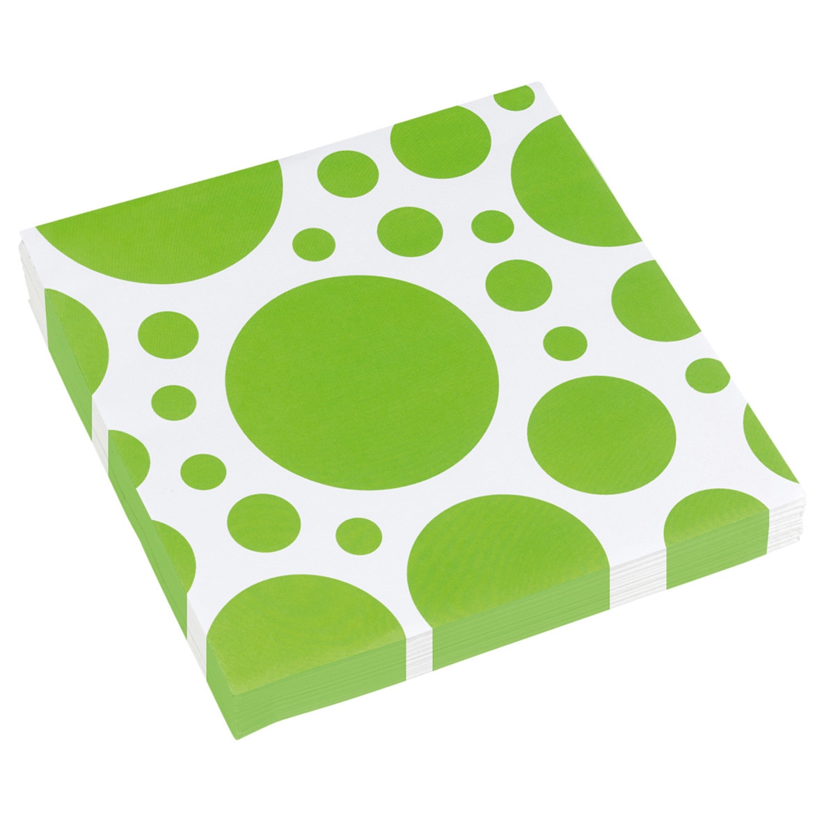 Servetele Petrecere Buline Verzi 20 Buc