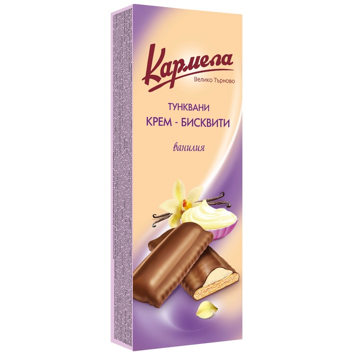 Шоколадов десерт Karmela, Ванилия, 160 гр