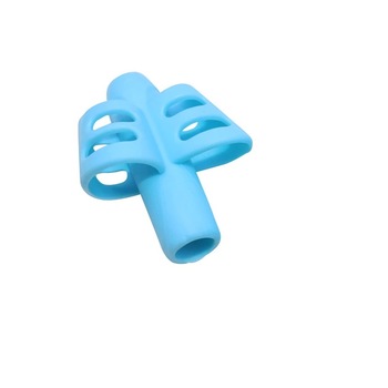 Suport 2 degete prindere creion, pix, stilou, Albastru Suport 2 degete prindere creion, pix, stilou, Albastru