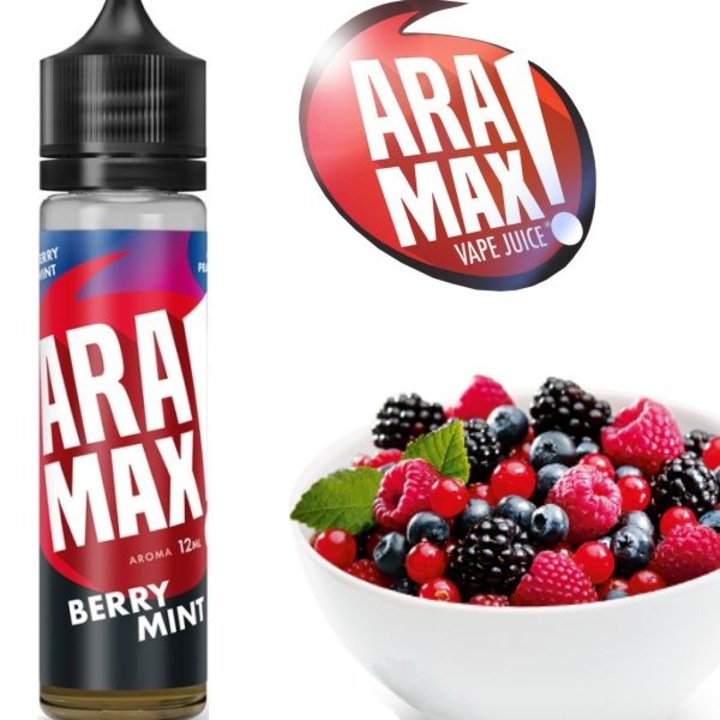 Lichid Tigara Electronica ,Aramax Shortfill - Berry Mint ,50ml ,0mg/ml