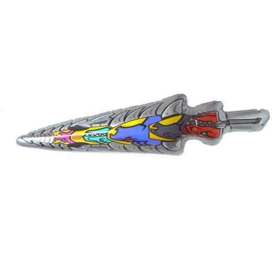 Sabie gonflabila, pentru copii, multicolora, Power Rangers, 90 cm