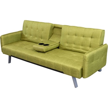 Canapea extensibila Sani Santana, 208x80x77 cm, Verde Canapea extensibila Sani Santana, 208x80x77 cm, Verde