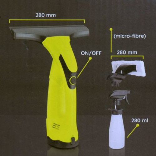 Aspirator cu acumulator pentru geamuri,28 cm, 2000 mAh, 280 ml