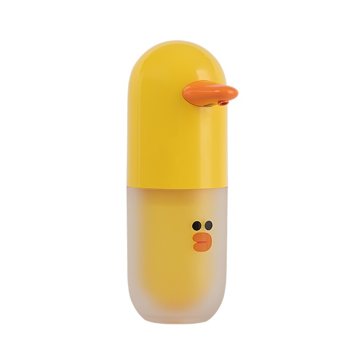 Mijia automatikus folyékony szappan adagoló, kacsa modell, infravörös érzékelő, USB töltés, 220 ml, sárga