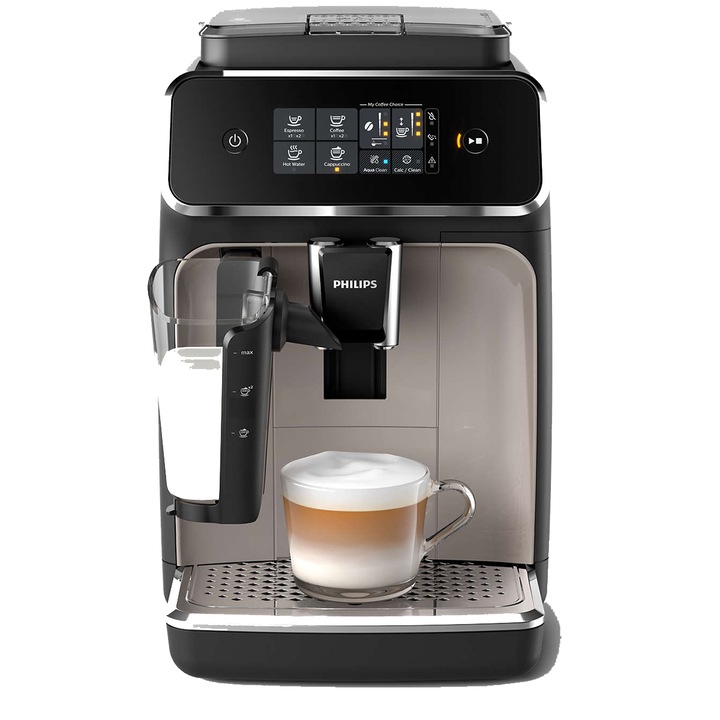 Philips EP2235/40 Series 2200 LatteGo automata kávégép, 3 féle készíthető ital, LatteGo tejhabosítóval