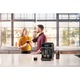 Кафеавтомат Philips EP2235/40, 12 нива на смилане, 15 bar, 3 настройки на интензитета, 3 типа напитки, Филтър AquaClean, Сензорен екран, Сребрист/Черен