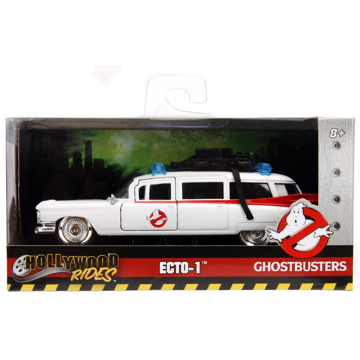 Количка Jada Toys - Ghostbuster ECTO-1, 1:32