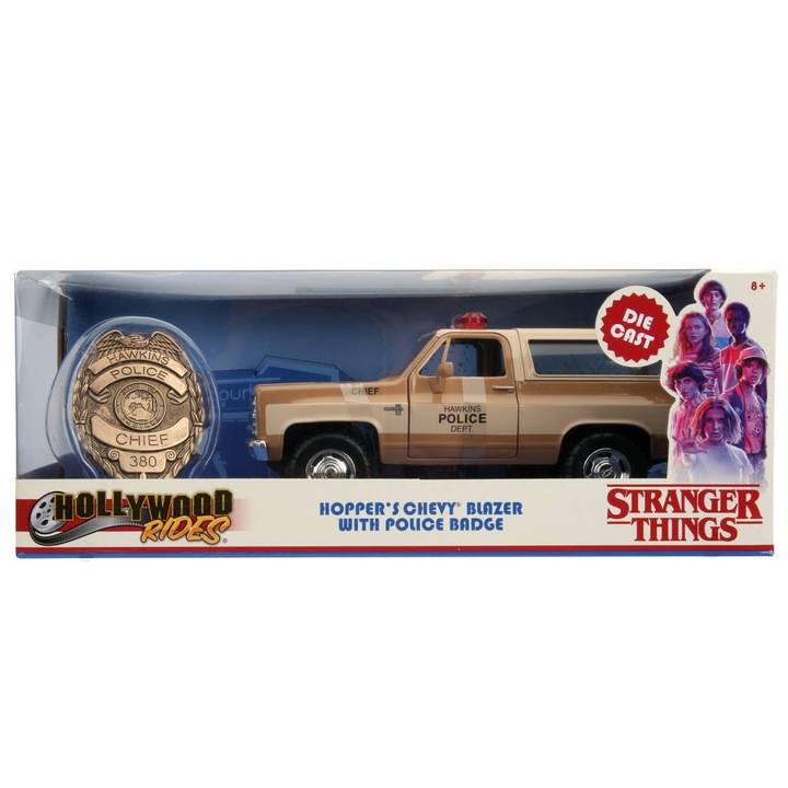 Jada Toys – Stranger Things, Hopper Blazerje, 1980, 1:24
