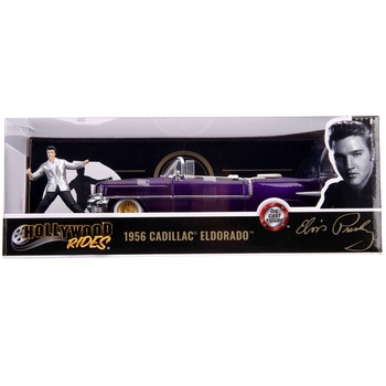 Masinuta diecast Jada Toys - Elvis Presley, Cadillac Eldorado 1956, 1:24 Masinuta diecast Jada Toys - Elvis Presley, Cadillac Eldorado 1956, 1:24