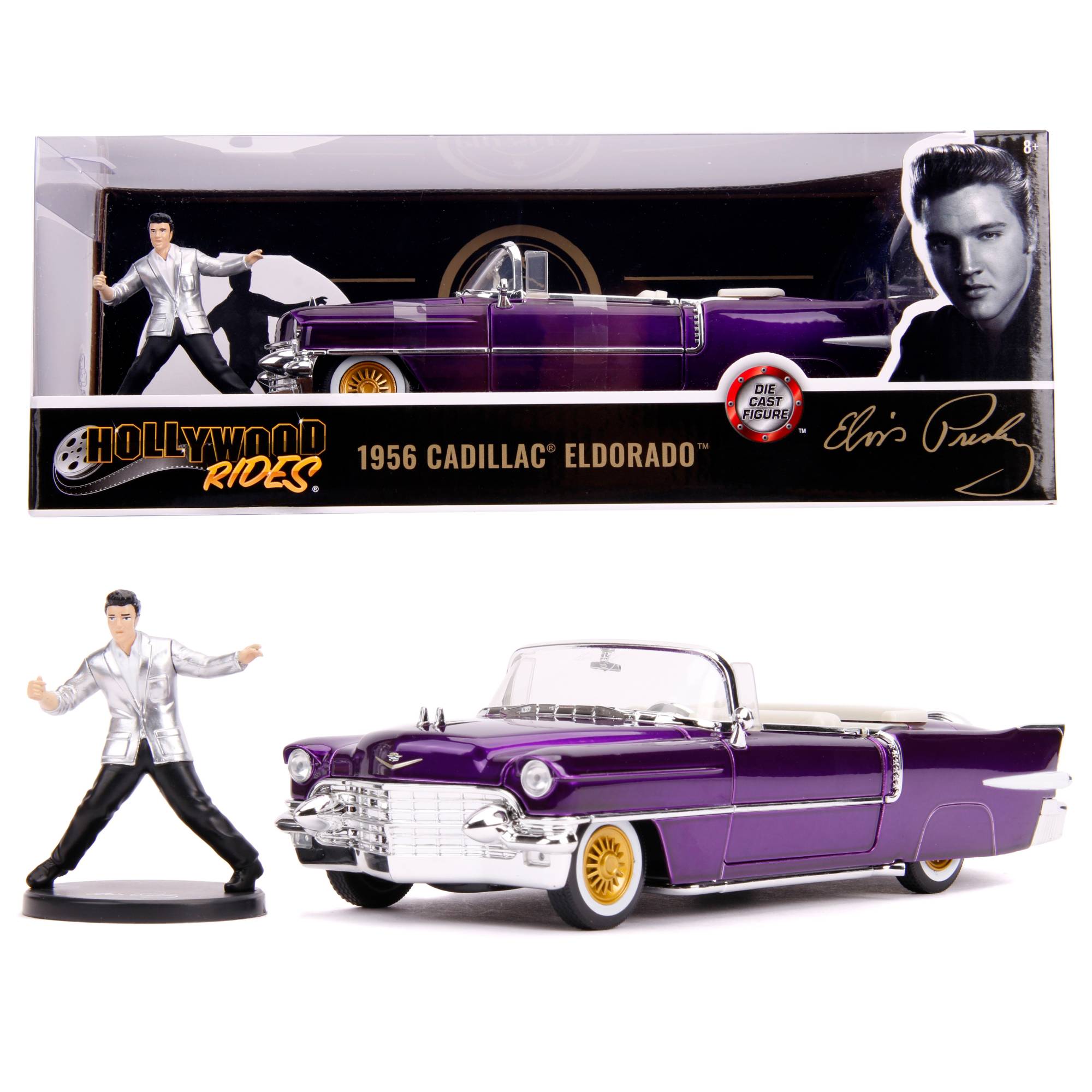 Masinuta diecast Jada Toys - Elvis Presley, Cadillac Eldorado 1956