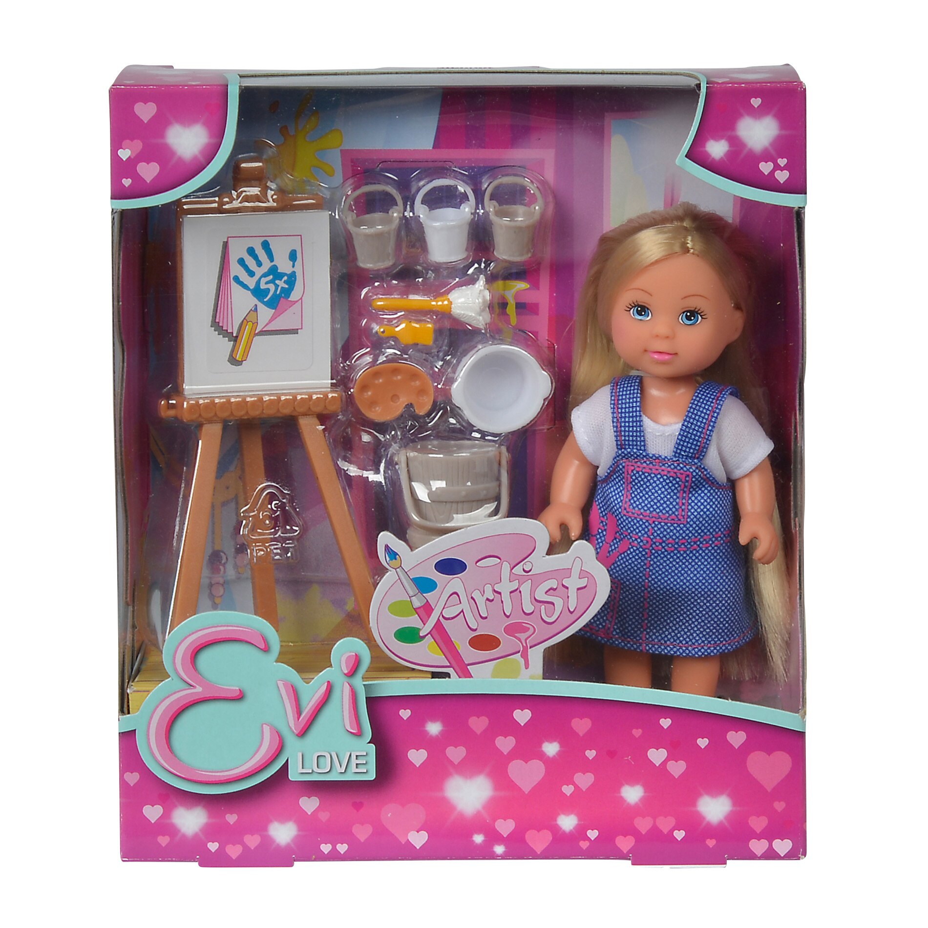 Set de joaca Evi Love - Artist, 12 cm