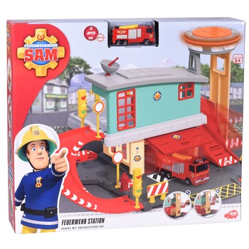 Set de joaca Dickie Toys - Fireman Sam, Fire Station Set de joaca Dickie Toys - Fireman Sam, Fire Station