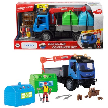 Set de joaca Dickie Toys, Playlife-Bottle Bank, 1:24 Set de joaca Dickie Toys, Playlife-Bottle Bank, 1:24