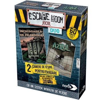 Joc Escape Room Duo, Prison Island & Asylum Joc Escape Room Duo, Prison Island & Asylum