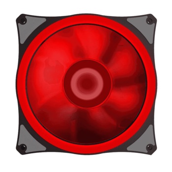 Ventilator Gamemax GMX RF12 Red Ventilator Gamemax GMX RF12 Red