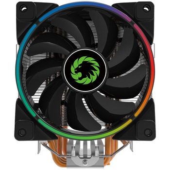 Cooler procesor Gamemax Gamma 500 RGB,compatibil AMD/Intel Cooler procesor Gamemax Gamma 500 RGB,compatibil AMD/Intel