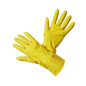 Manusi latex protectia muncii Starling, set 12, galben, marime XL (10), Galben Manusi latex protectia muncii Starling, set 12, galben, marime XL (10), Galben