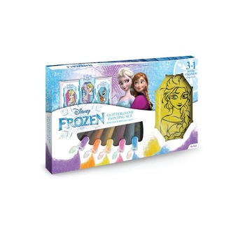 Set creativ pictura cu nisip colorat, Frozen – Elsa & Olaf, Disney, 1 plansa 14,8 x 21 cm, 2 planse 10,5 x 14,8 cm, 3 rame carton, 16 tuburi nisip multicolor, 1 penseta, 3 folii protectie, + 3 ani Set creativ pictura cu nisip colorat, Frozen – Elsa & Olaf, Disney, 1 plansa 14,8 x 21 cm, 2 planse 10,5 x 14,8 cm, 3 rame carton, 16 tuburi nisip multicolor, 1 penseta, 3 folii protectie, + 3 ani