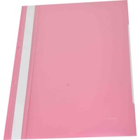 Dosar plastic cu sina si perforatii Noki roz