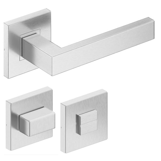 Maner usa model Topaz inox rozeta wc