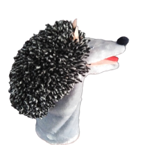 Papusa de mana arici, plus, Multicolor, 30 cm