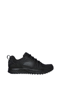Skechers, Pantofi cu garnituri de piele, pentru alergare Escape Plan Trail Skechers, Pantofi cu garnituri de piele, pentru alergare Escape Plan Trail