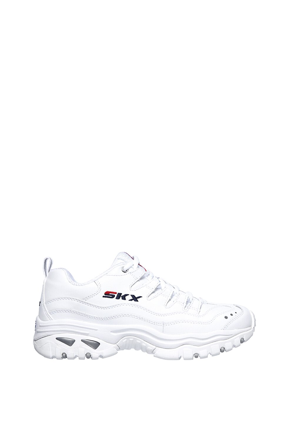 Skechers, Pantofi sport de piele si piele ecologica Energy - Timeless Vision