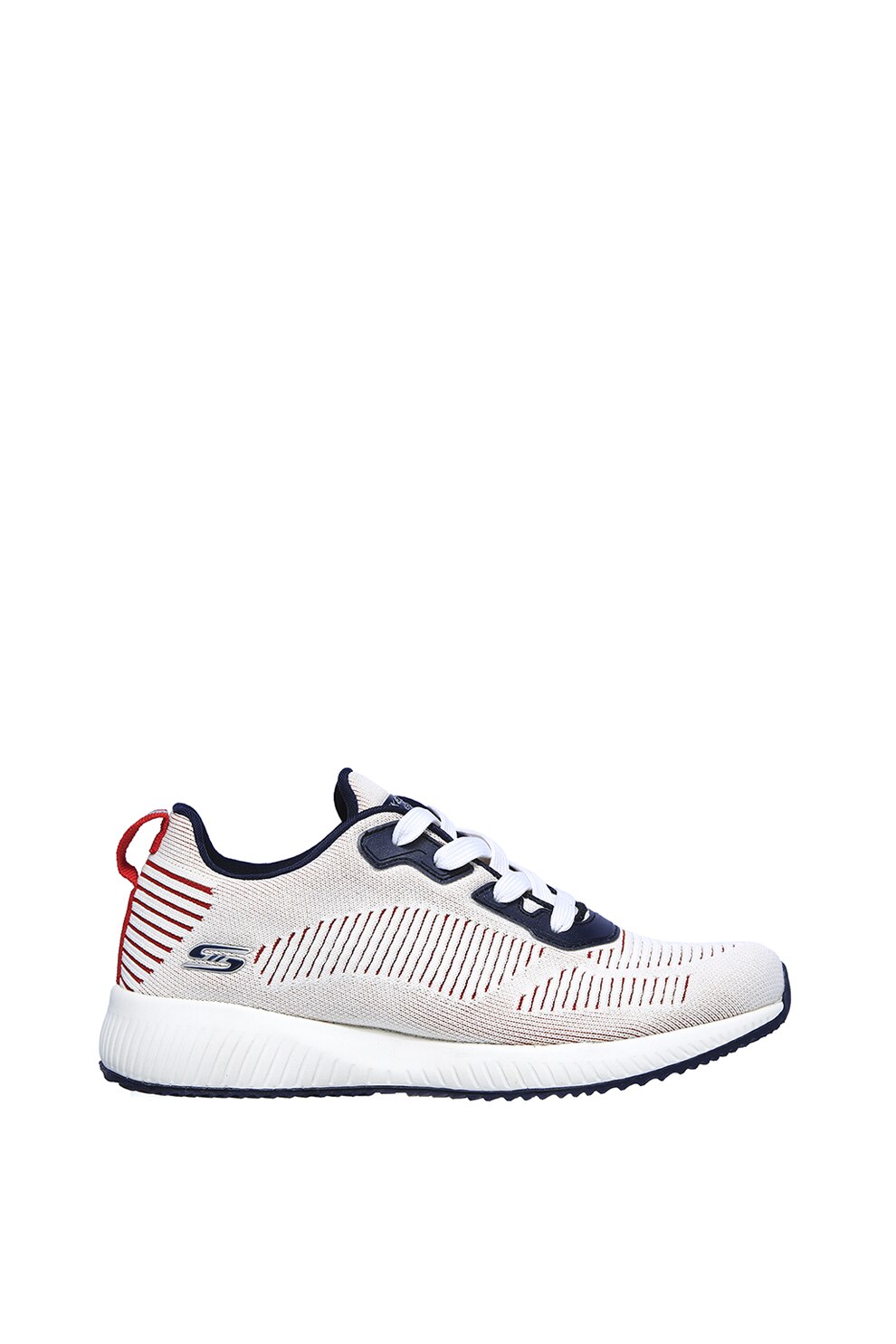 Skechers, Pantofi sport din plasa tricotata Bobs Squad