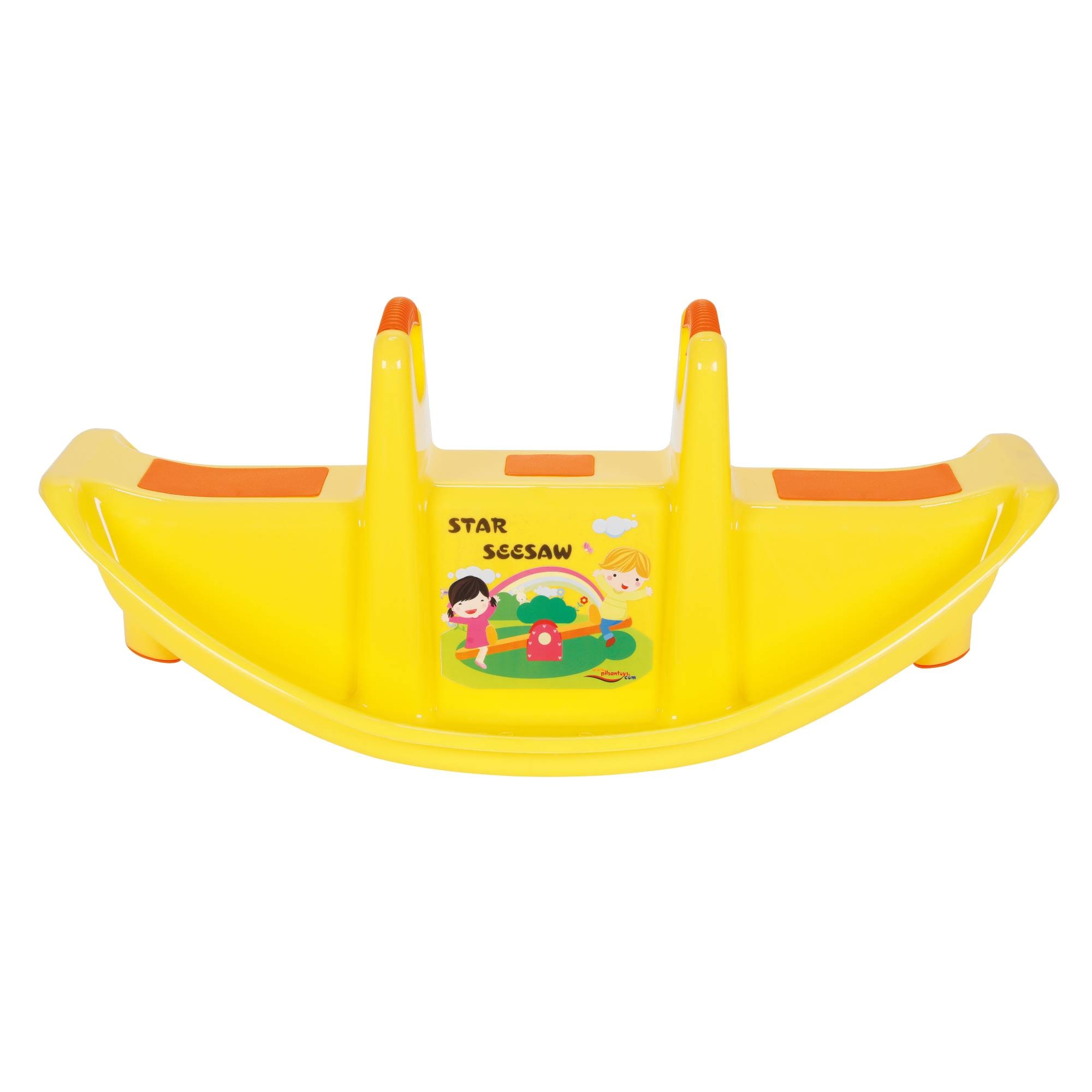 Люлка баланс за деца Pilsan Star, Жълт