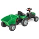Tractor cu pedale si remorca pentru copii Pilsan, verde